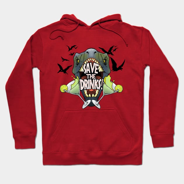 Save the Drinks! Hoodie by charamath